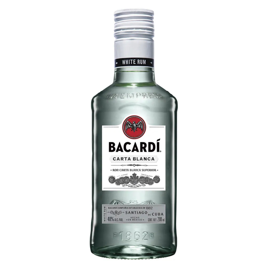 RON BACARDI BLANCO 200 ML