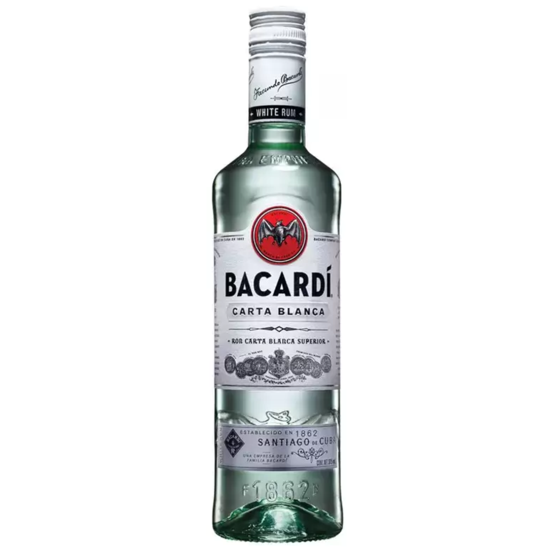 RON BACARDI BLANCO 375 ML