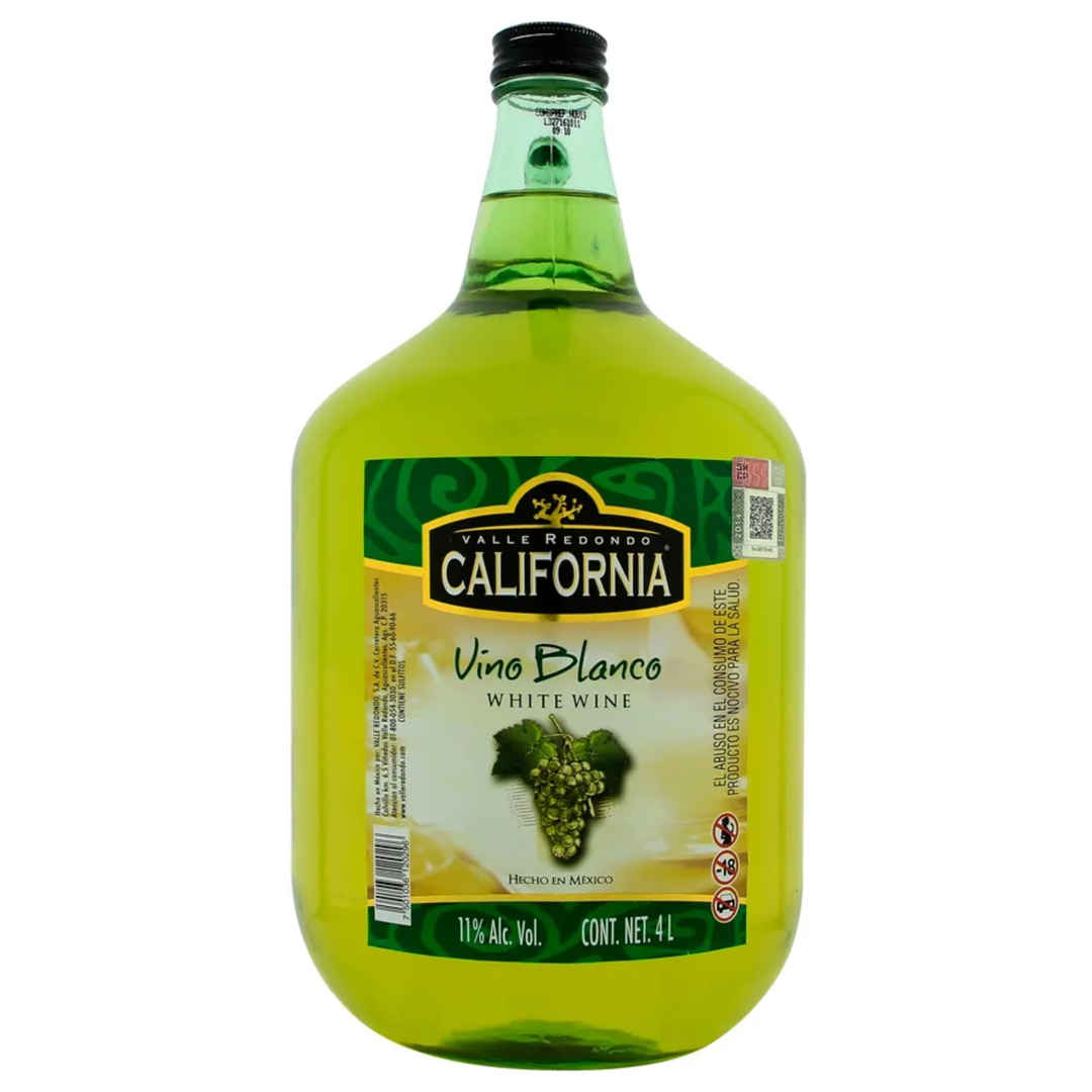 VINO BLANCO CALIFORNIA 4 LTS