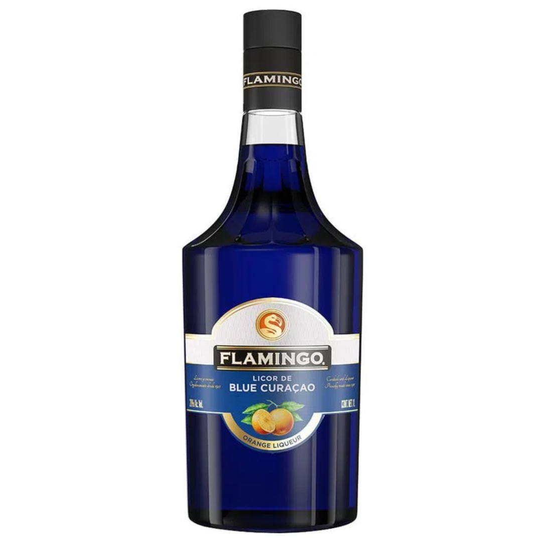 LICOR BLUE CURACAO FLAMINGO 1 LT