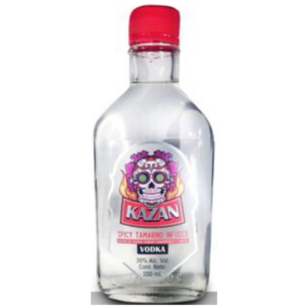 LICOR DE VODKA KAZAN TAMARINDO Y LIMON 200 ML