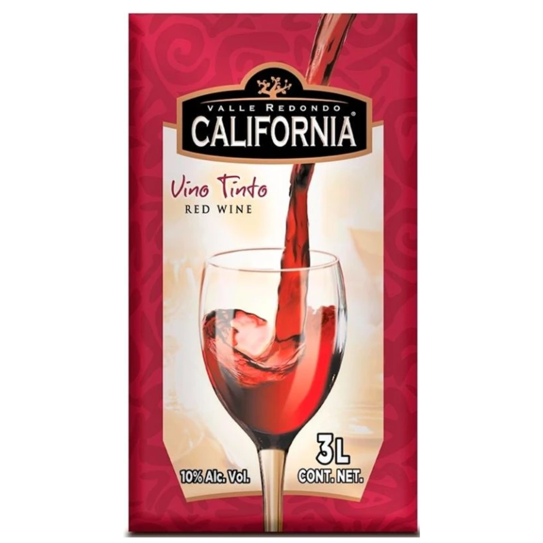 VINO TINTO CALIFORNIA 3 LT