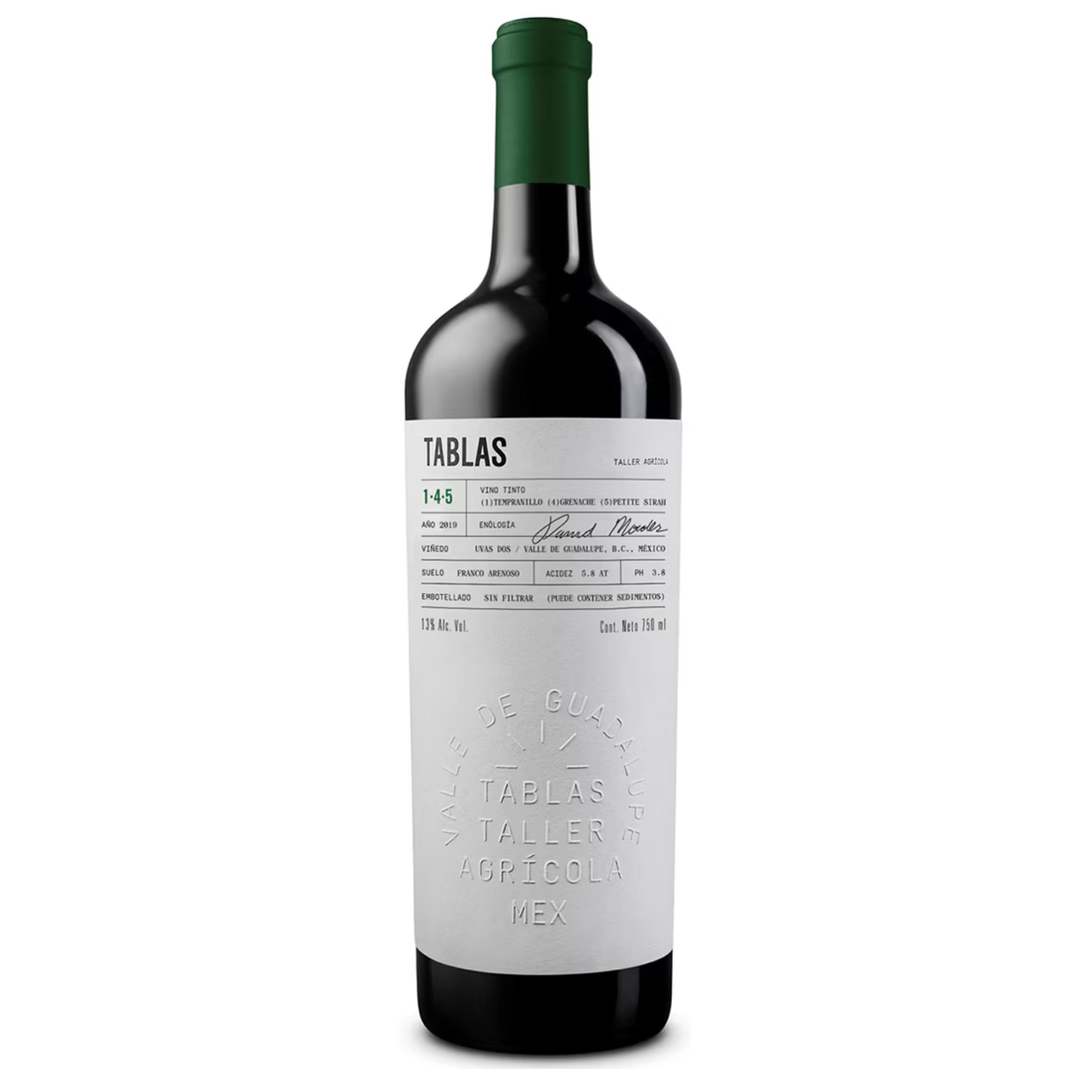 VINO TINTO TABLAS TEMPRANILLO GRENACHE PETIT SYRAH 750 ML