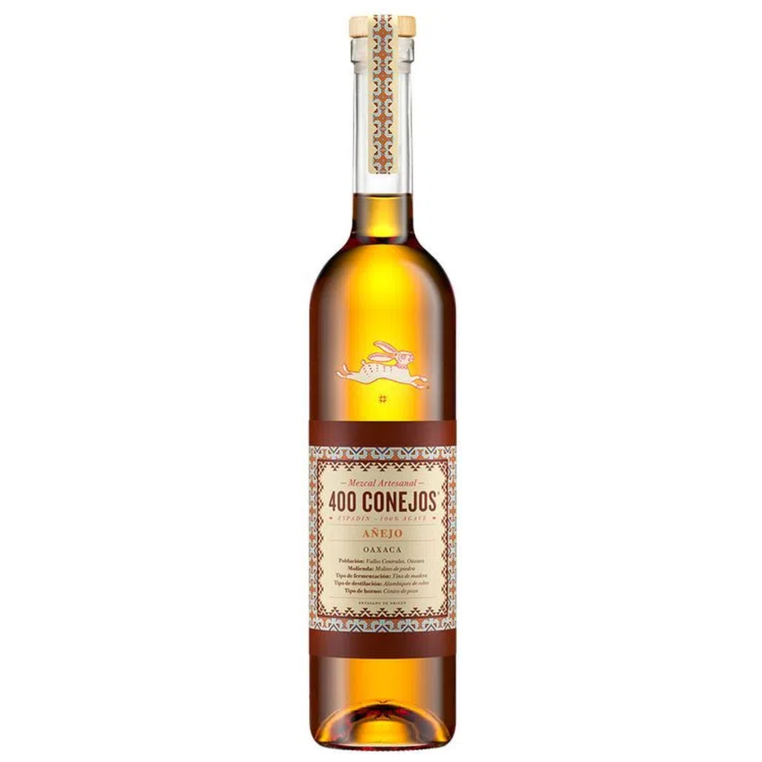 MEZCAL 400 CONEJOS AÑEJO 750 ML