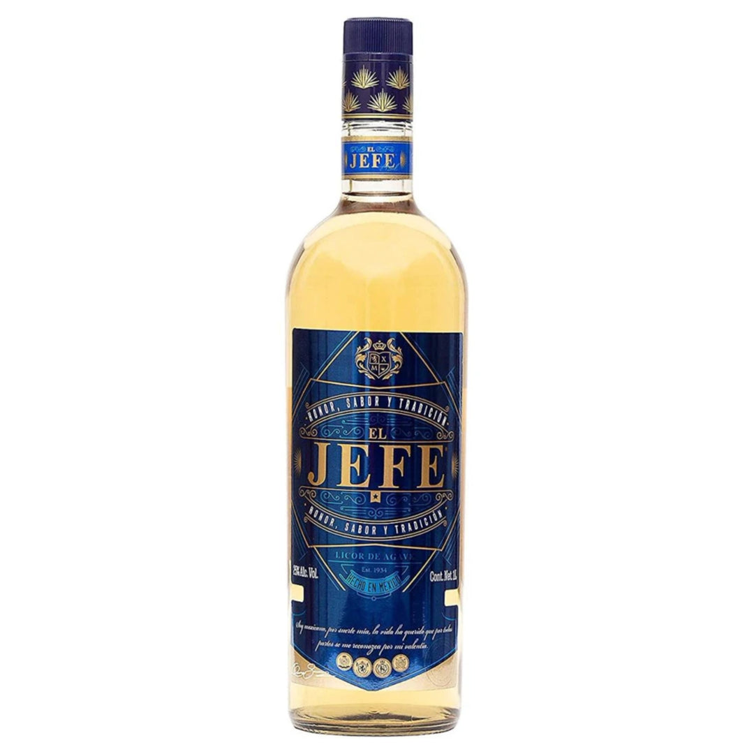 LICOR DE AGAVE EL JEFE AZUL XTREMO 1 LT