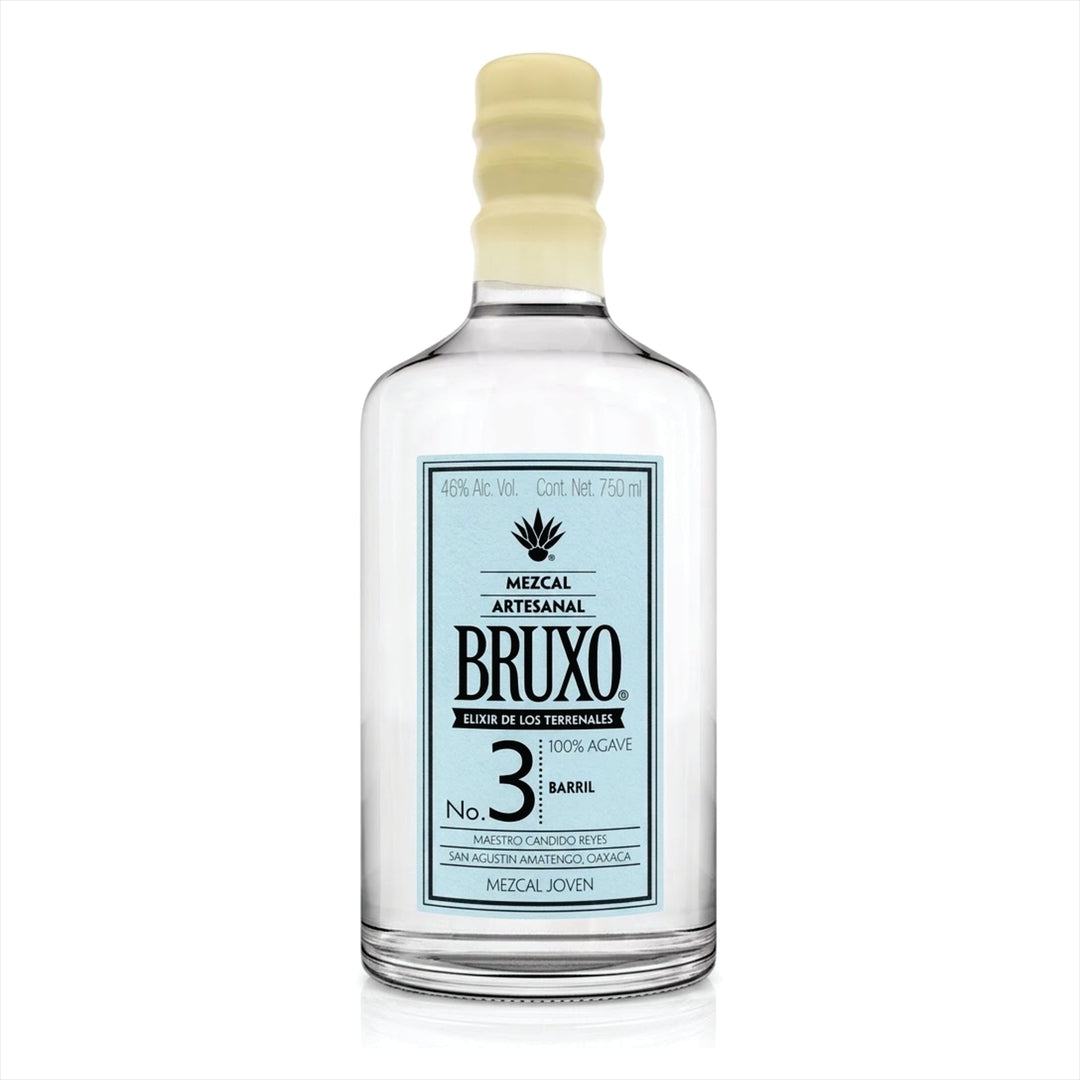 MEZCAL BRUXO #3 BARRIL 100% MAGUEY 43° 750 ML