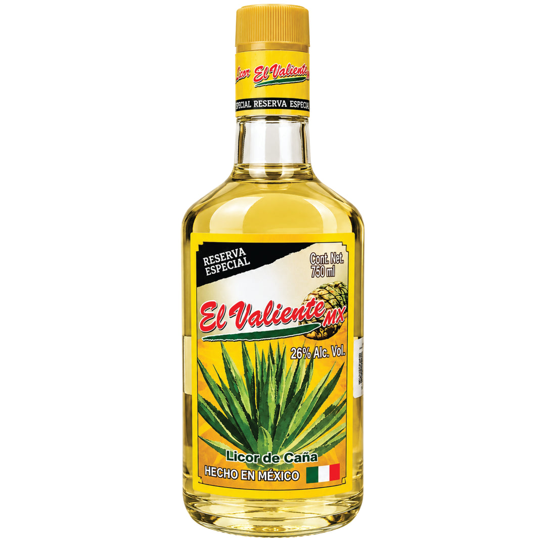 LICOR DE CAÑA EL VALIENTE MX RESERVA 750 ML