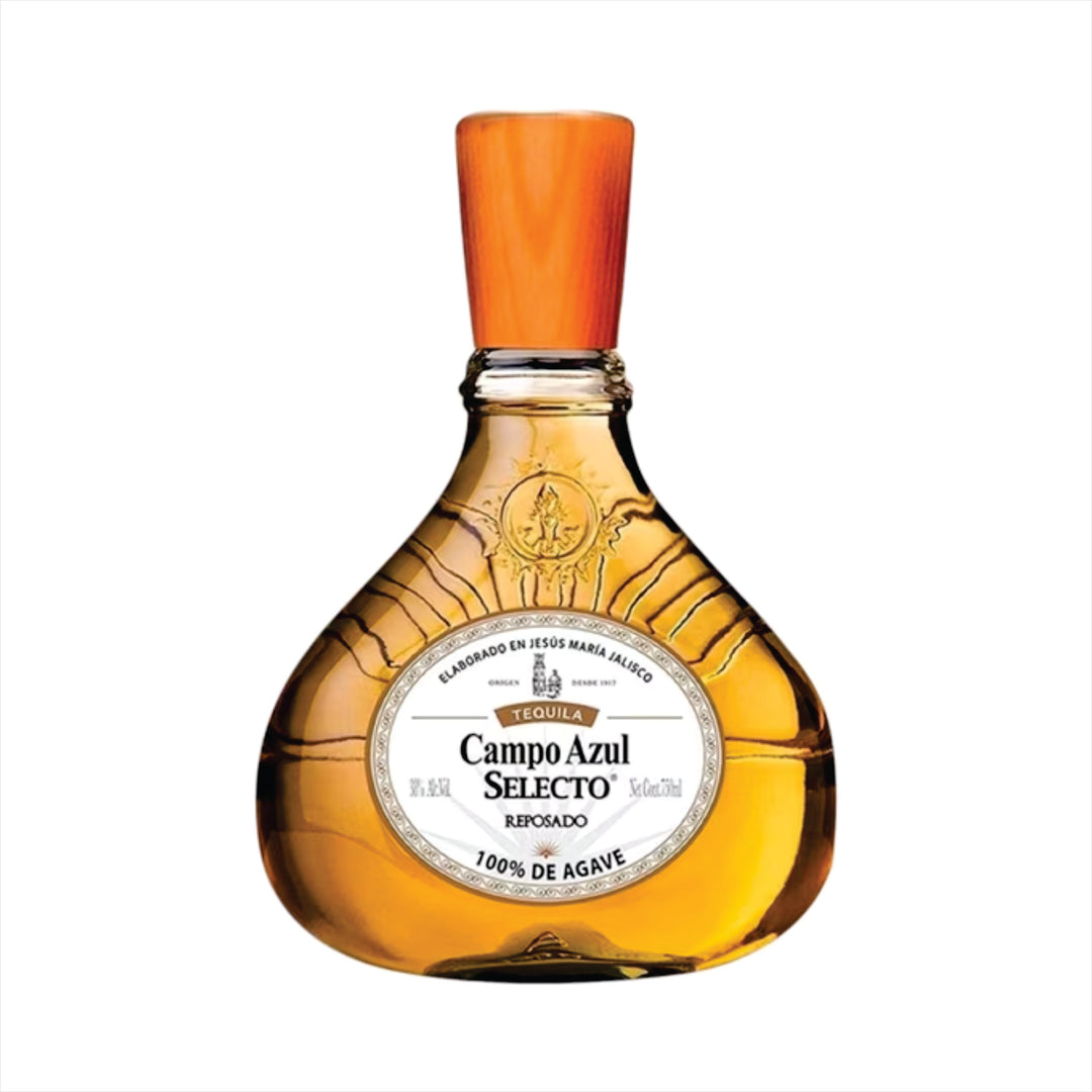 TEQUILA CAMPO AZUL SELECTO REPOSADO 750 ML