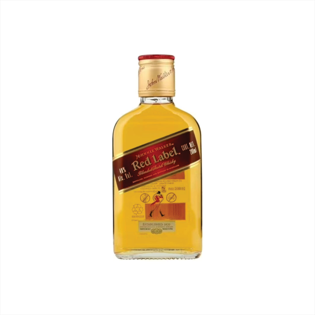 WHISKY J WALKER RED LABEL 200 ML