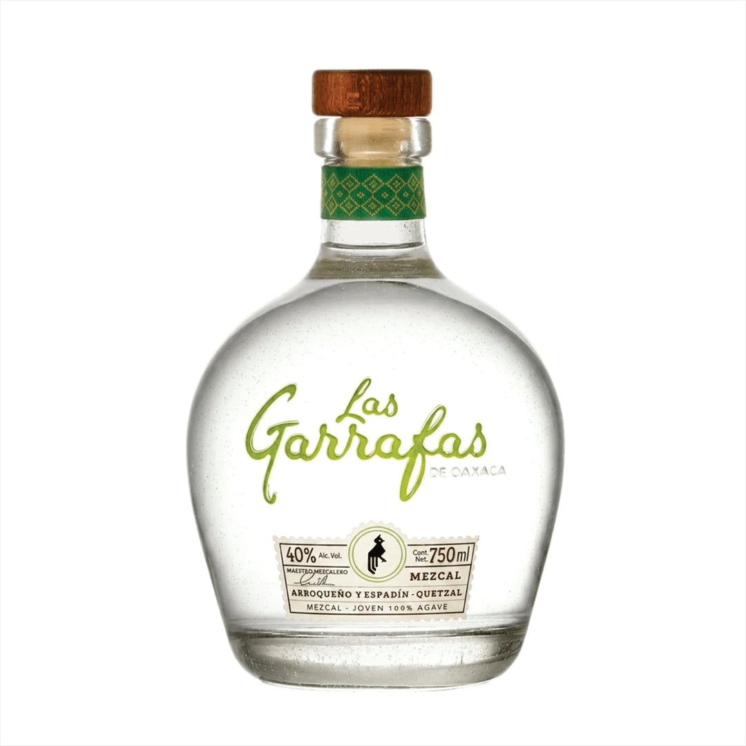 MEZCAL LAS GARRAFAS JOVEN QUETZAL 750 ML