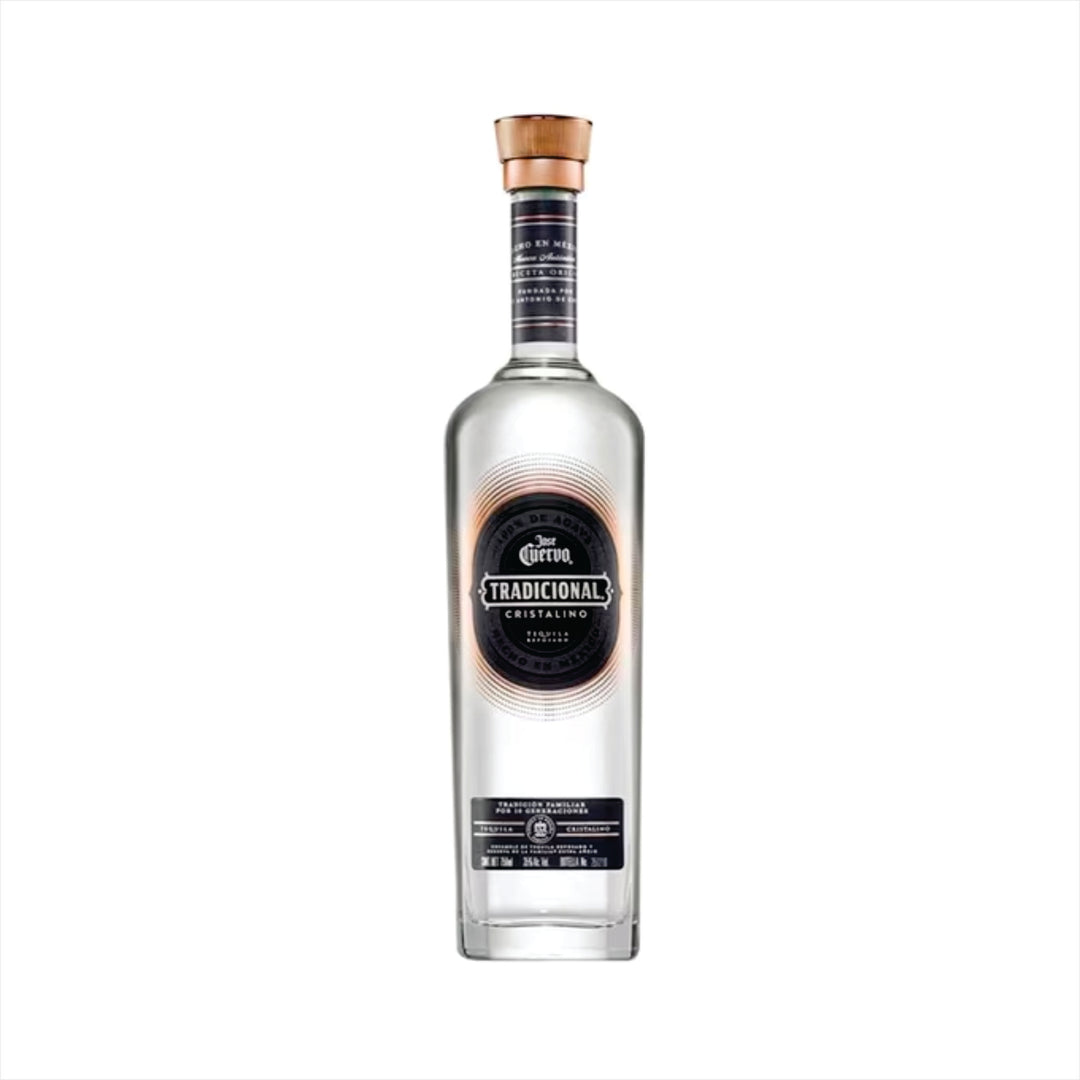 TEQUILA CUERVO TRADICIONAL CRISTALINO 750 ML