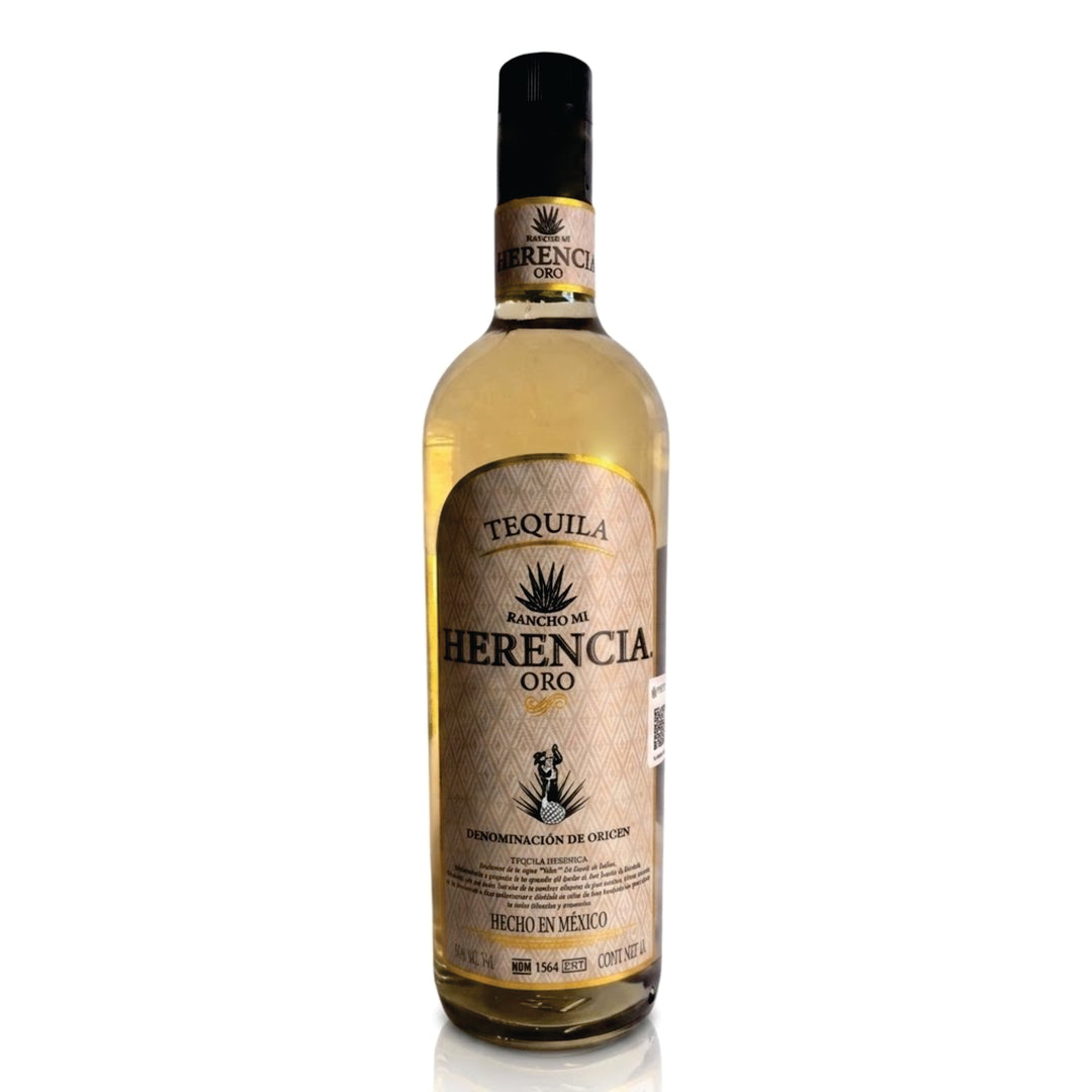 TEQUILA RANCHO MI HERENCIA ORO 1L