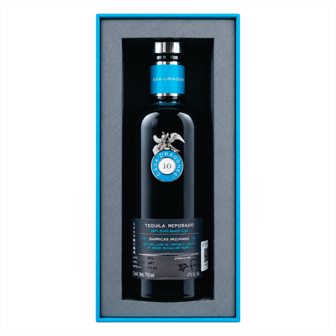 TEQUILA CASA DRAGONES REPOSADO 750 ML