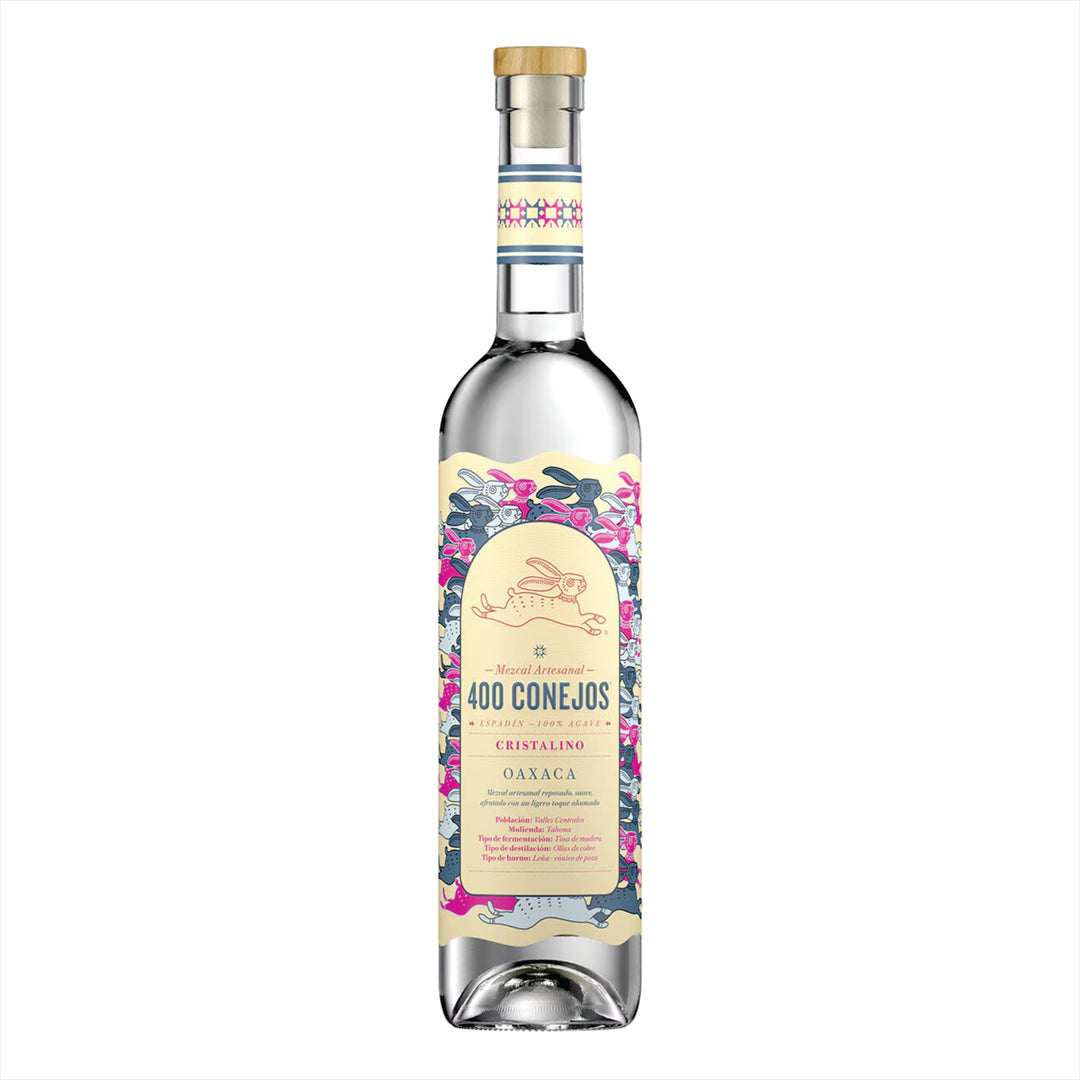 MEZCAL 400 CONEJOS CRISTALINO 700 ML