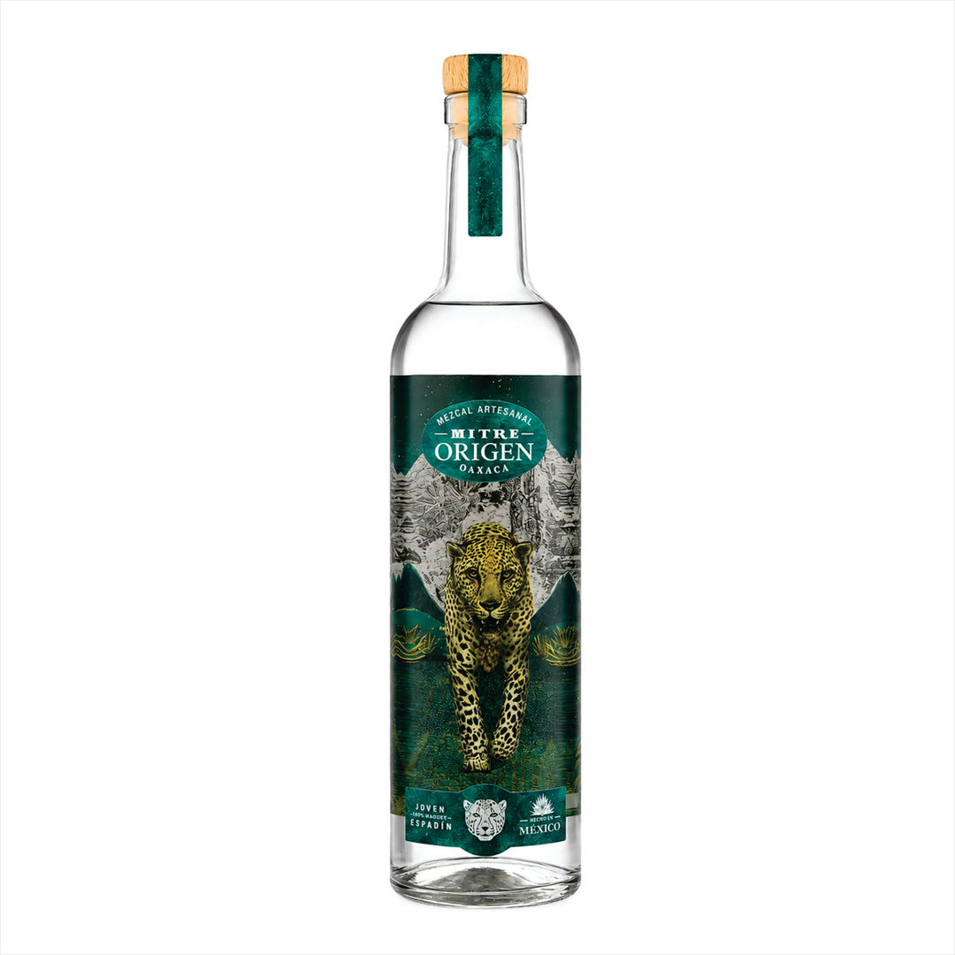 MEZCAL MITRE ORIGEN JOVEN 100% 700 ML C/SAL DE GUSANO