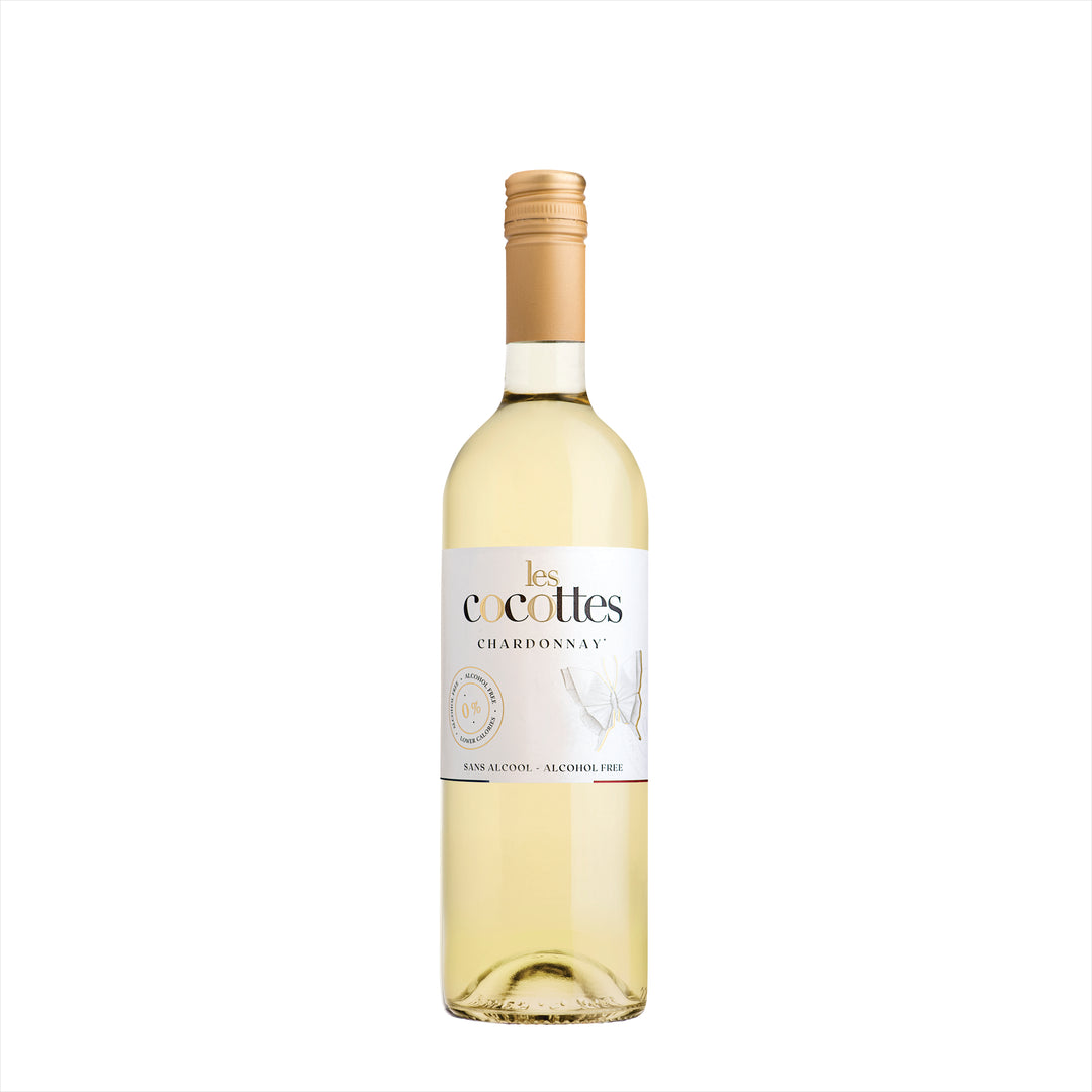 VINO BLANCO LES COCOTTES CHARDONNAY SIN ALCOHOL 750 ML