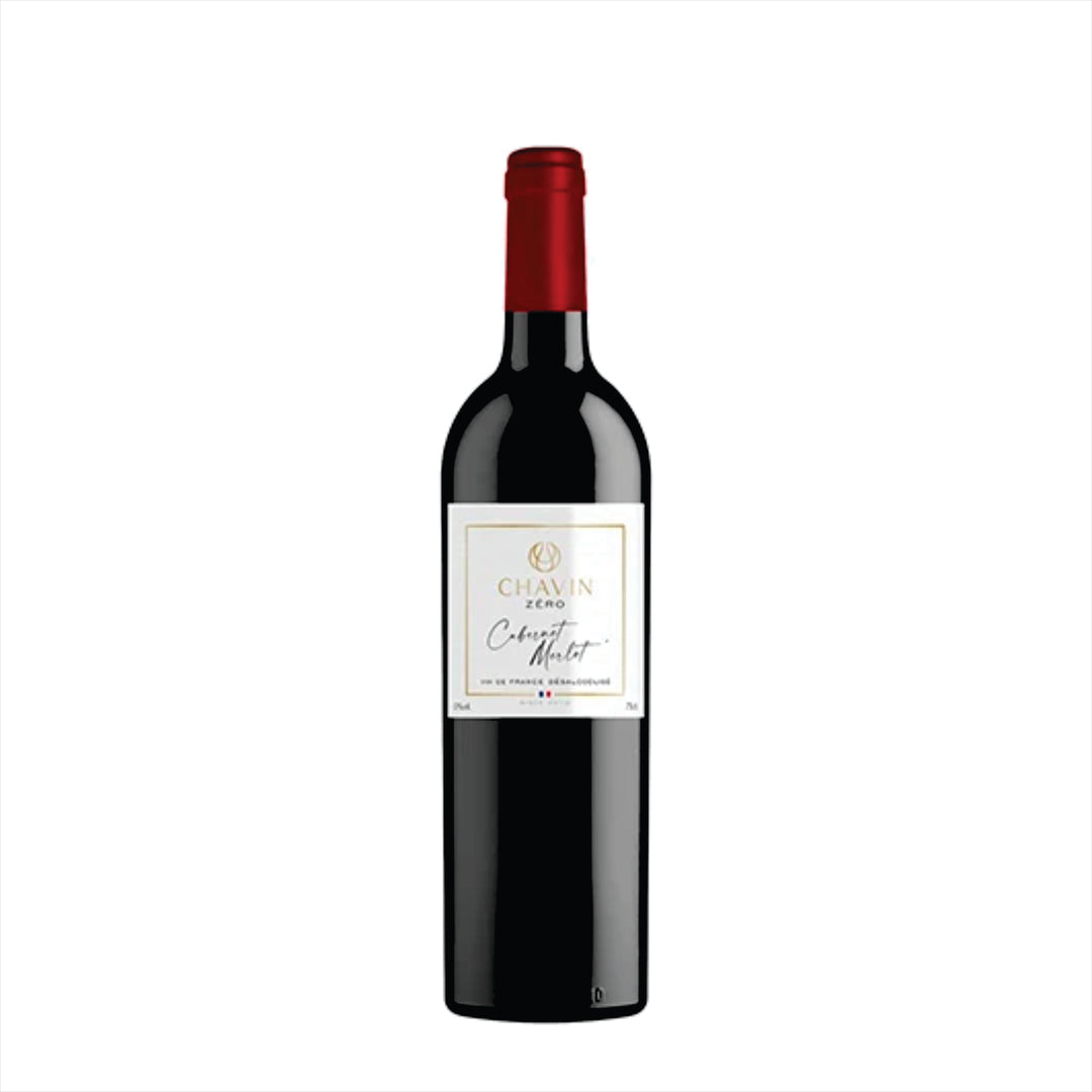 VINO TINTO CHAVIN CABERNET MERLOT SIN ALCOHOL 750 ML