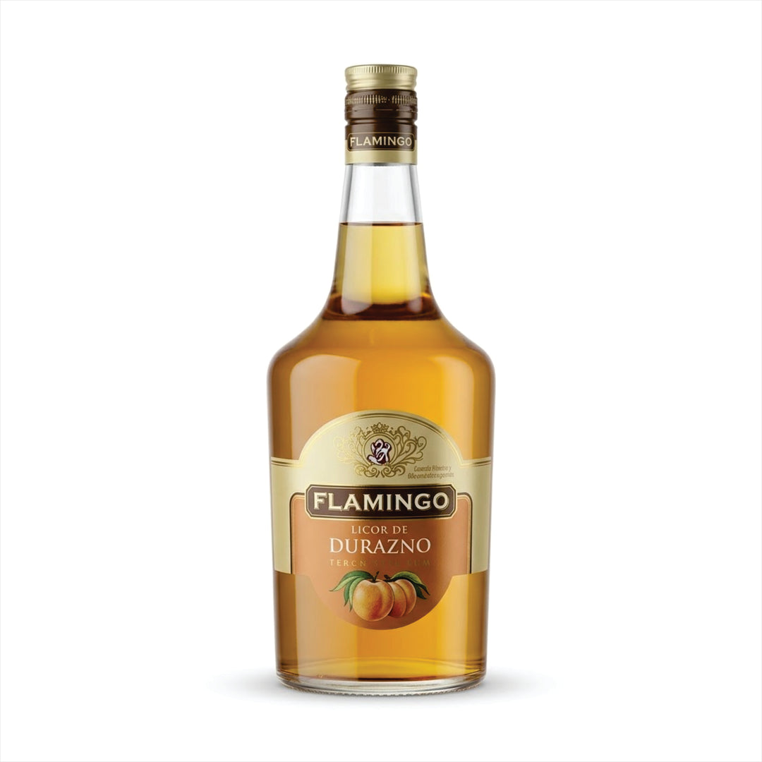 LICOR DE DURAZNO FLAMINGO 1 LT